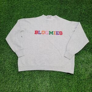 Vintage 90s Bloomingdale Sweatshirt Womens XL 23x24 Rainbow